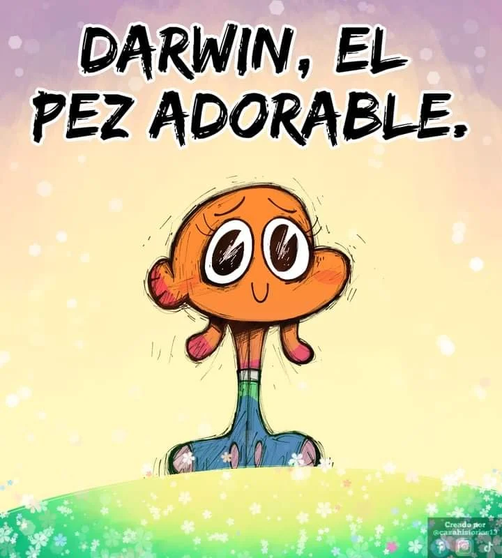 Darwin el pez adorable